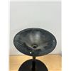 Image 5 : Black Metal Tulip Base - possibly for Bose speakers or side table - see all photos 18"T base 12.25"