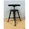Image 6 : Antique Adjustable Clawfoot Piano Stool - seat is 14"W - see all photos