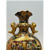Image 2 : Large Japanese Satsuma Vase with Lion Handles Approx: 14"T & 9"W