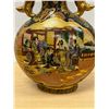 Image 3 : Large Japanese Satsuma Vase with Lion Handles Approx: 14"T & 9"W