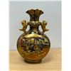 Image 5 : Large Japanese Satsuma Vase with Lion Handles Approx: 14"T & 9"W