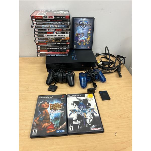 Sony PlayStation 2 PS2 Bundle with games/accessories - not tested, see all photos