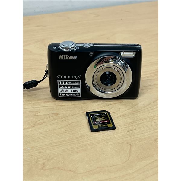 Nikon Coolpix L24 Digital Camera 14.0 Megapixels - Uses AA Batteries, Has SD - see all photos