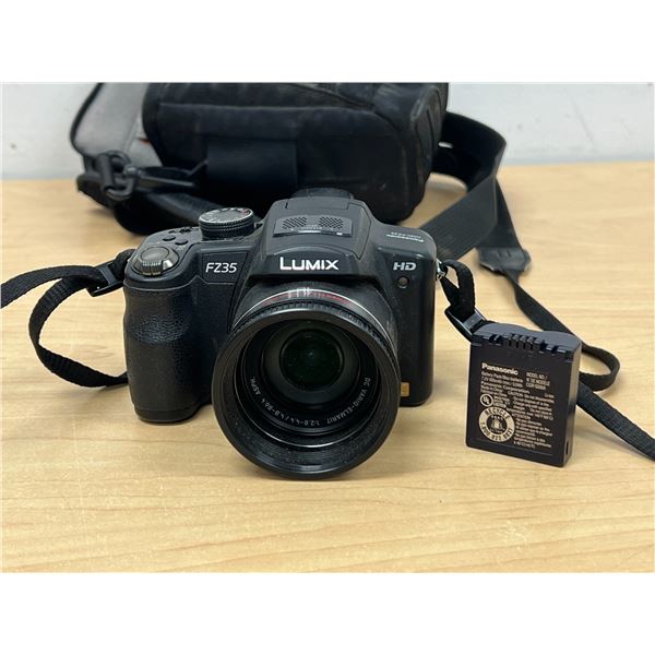 Panasonic Lumix DMC-FZ35 Digital Camera - Has battery; NO Charger or SD see all photos