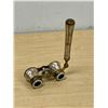Image 1 : Antique W. Ecker Lucerne Mother of Pearl / Brass Opera Glasses