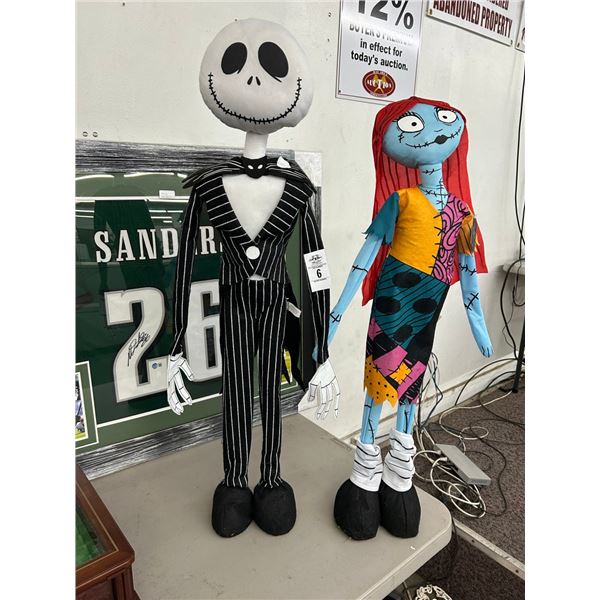 Nightmare Before Christmas Plush 3' Figurines - 2