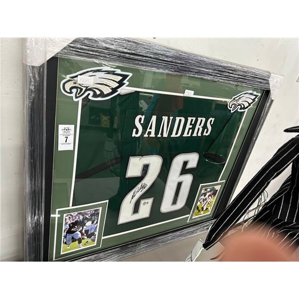 Miles Sanders Autographed Jersey/Photo Memorabilia