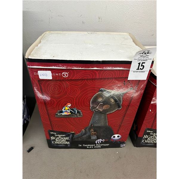 Dept. 56 Nightmare Before Christmas Figurine Dr. Finklestein Observatory
