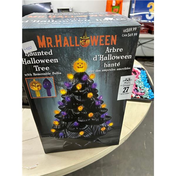 Mister Halloween - Halloween Tree In Box