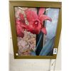 Image 1 : Framed Floral Wall Art - 18  X  24