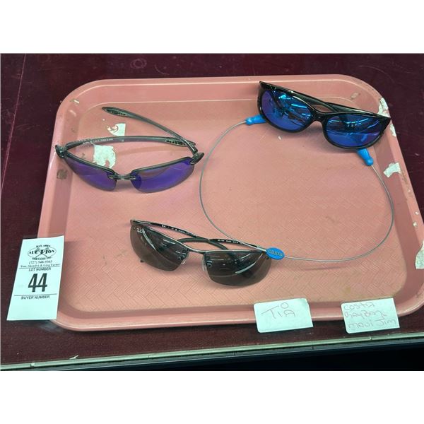 3-Costa/Ray Ban/Maui Jim Sunglasses - 3 X $