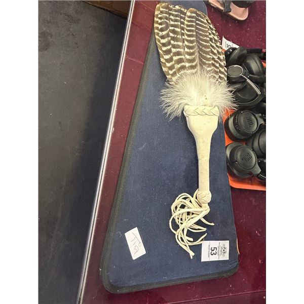 Feather Fan w/Carry Case