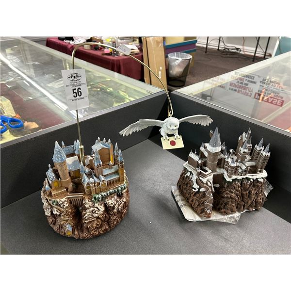 Harry Potter Hogwarts Castles 2 - One w/Hedwig The Owl