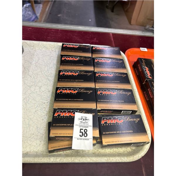 PMC Bronze Rifle Cartridges - 20 Boxes