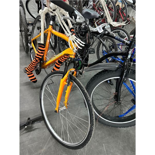 Mandarin Orange 18 Speed Road Bike