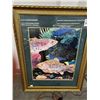 Image 1 : Framed Fish Wall Art - 30  X  36