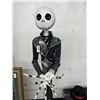 Image 2 : Nightmare Before Christmas 6' Tall Animated Jack Skeleton Figurine