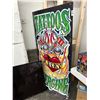Image 1 : Tattoo and Piercing  3'  X  6'  Metal Advertising Sign