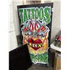 Image 2 : Tattoo and Piercing  3'  X  6'  Metal Advertising Sign