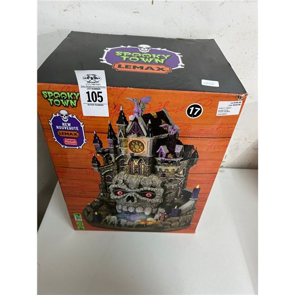 Spooky Town Skull Haunted House in Box