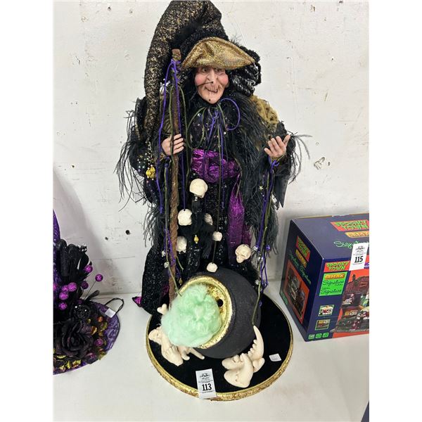 3'   Spooky Witch Figurine