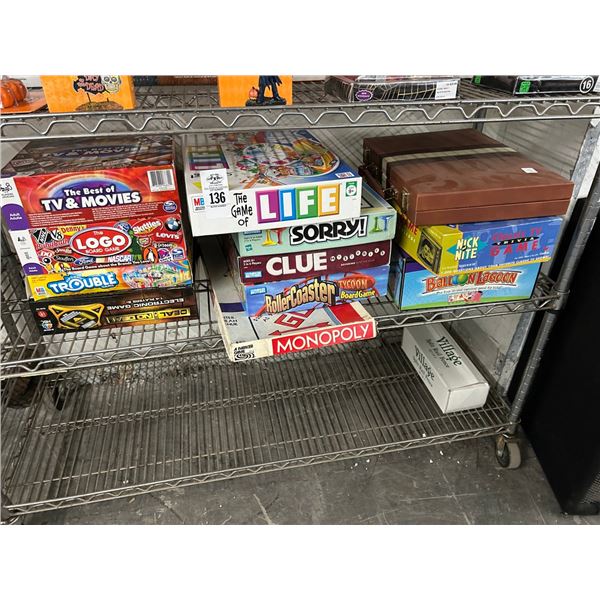Asst. Boardgames