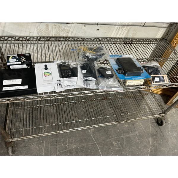 Stereo Cassette Player, Micro Camera, Asst. Electronics