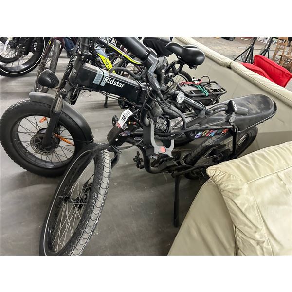 Black E Bike