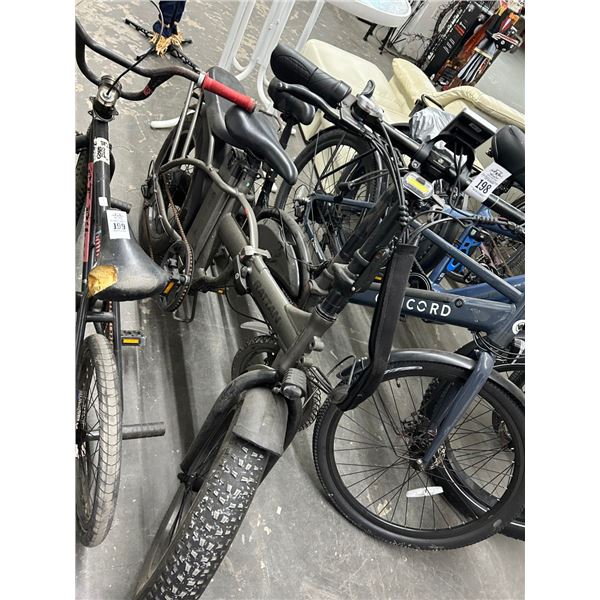 Rattan Gray Fat Tire E Bike