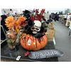 Image 2 : Halloween Pumpkin, Silk Floral Décor