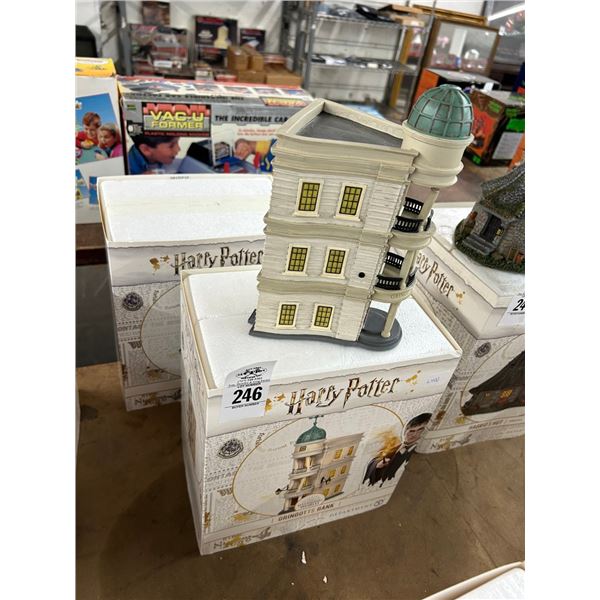 2-Dept. 56 Harry Potter Gringuts Banks - 2 X $