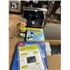 Image 2 : Educational DVD's, Wireless Earbuds, Card Reader, Ceral Bowl, Bobblehead, Binoculars