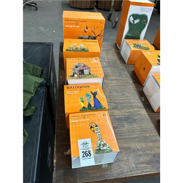 5-Dept. 56 Halloween Figurines - 5 X $