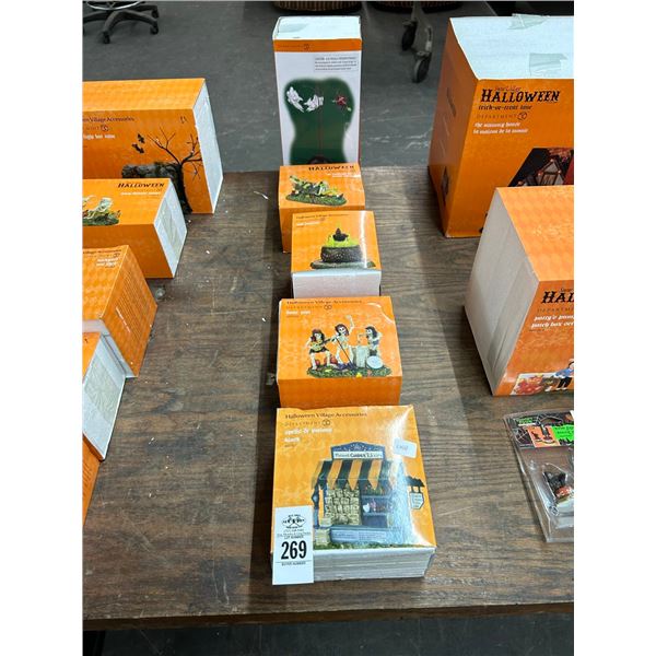 4-Dept. 56 Halloween Village Figurine - 5 X $