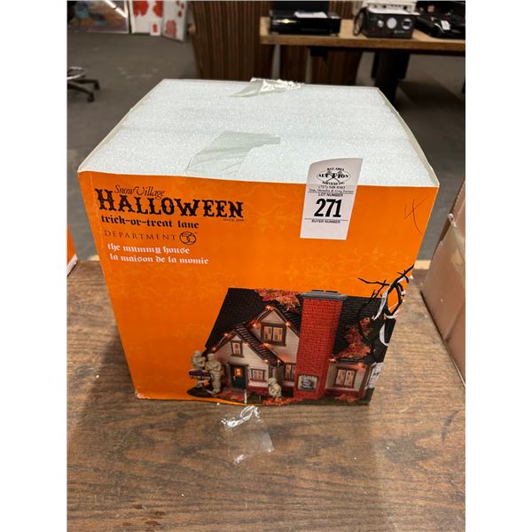 Dept. 56 Snow Village The Mummy House