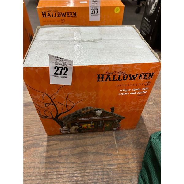 Dept. 56 Lefty Chain Saw Repair