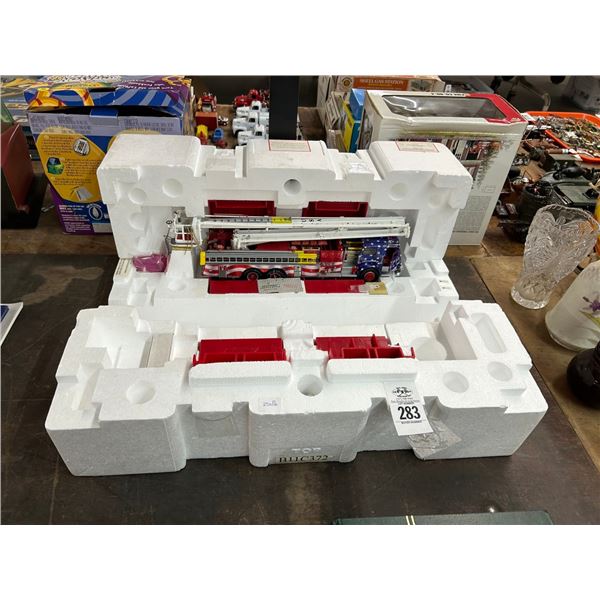 Die Cast Patriotic Fire Truck