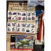 Image 2 : Asst. Military Memorabilia w/Vintage Transfer Pictures, Hats