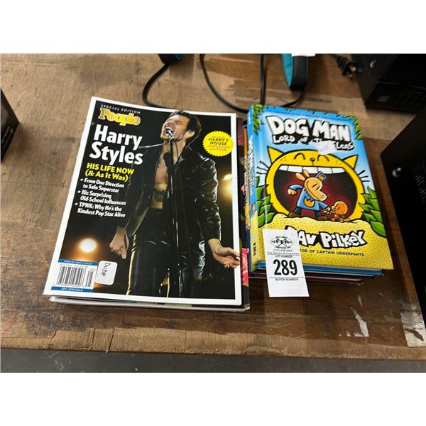 Harry Style Collectors Magazine, Dog Man Series Book