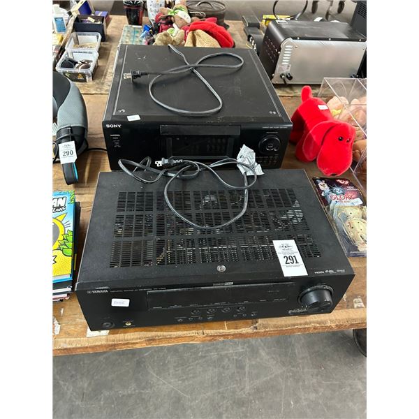 Yamaha RXV365 Receiver, CDP1X153 CD Changer