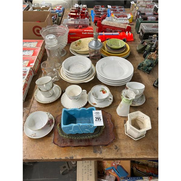 Asst. Fiesta Bowls, Jar, Cups/Saucers, Tableware