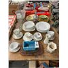 Image 1 : Asst. Fiesta Bowls, Jar, Cups/Saucers, Tableware