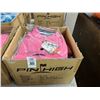 Image 1 : 15-Pin High New Polo Golf Shirt - Pink - 15 X $