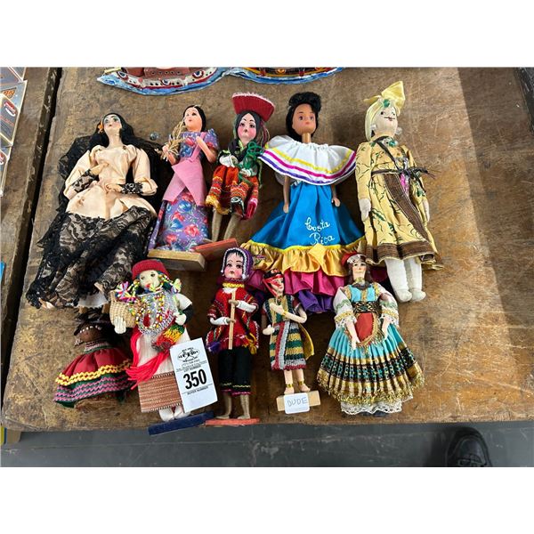 Asst. Small Vntage Dolls