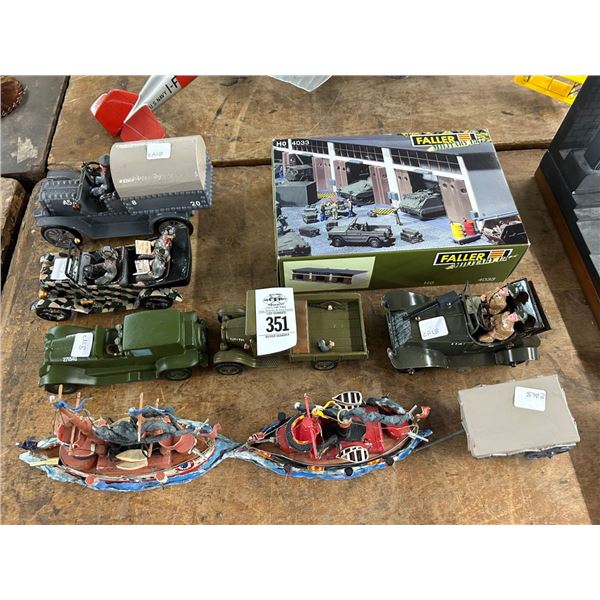 Military Toy Trucks, Models, Tug Boat