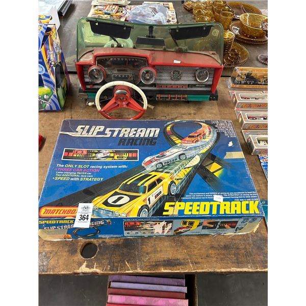 Slip Stream Slot Racing Car Stystem, Vintage Car Simulator