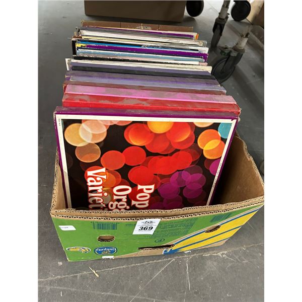 Vintage Vinyl Record Albums