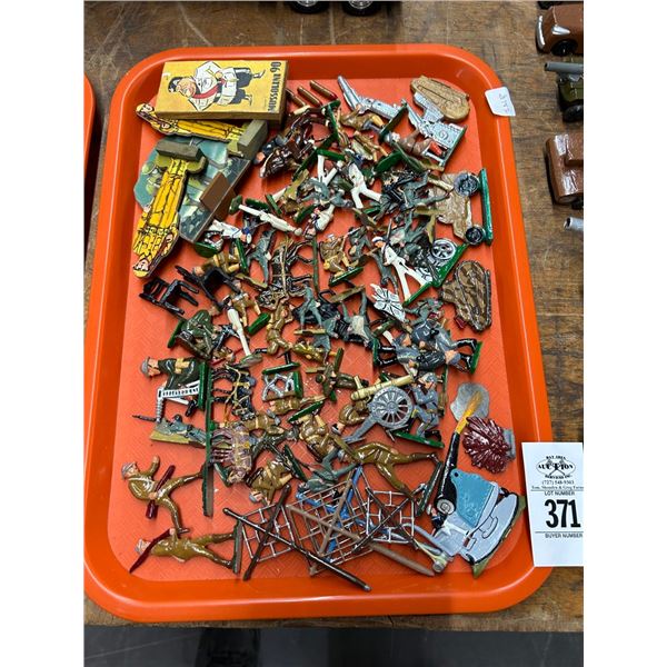 Vintage Cast Toy Soldiers, Others