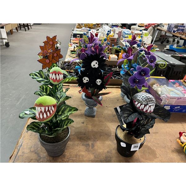 8-Halloween Potted Plants - 8 X $
