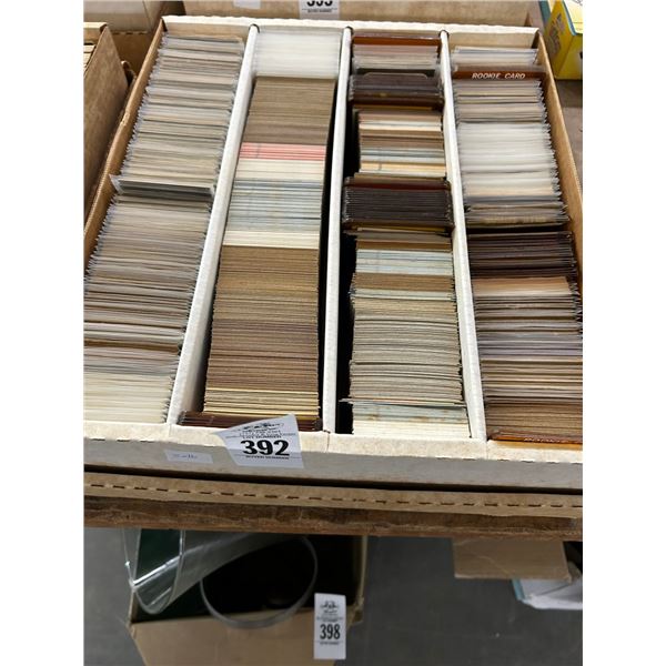 Box of Sports Trading Cards